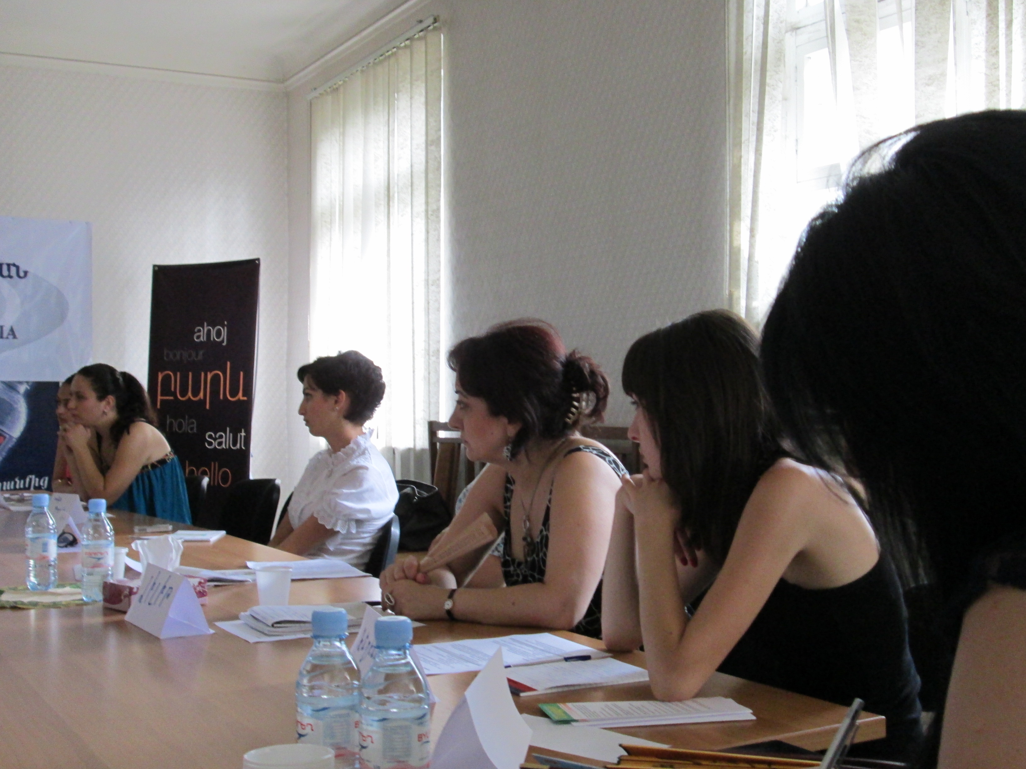 Встреча в Республиканском союзе работодателей Армении в рамках проекта развития женского предпринимательства  