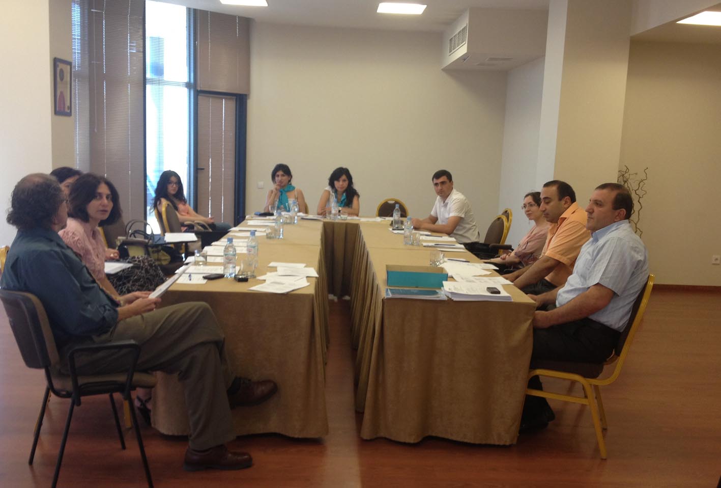 Training seminar held within the USAID program
